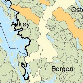 at det vil ha betydelig påvirkning i det meste av området. Et eksempel på dette er området 22-T07-04 Muradalen i Kvinnherad kommune.