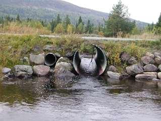 Påvirkning av elver og bekker Inngrep i vassdrag