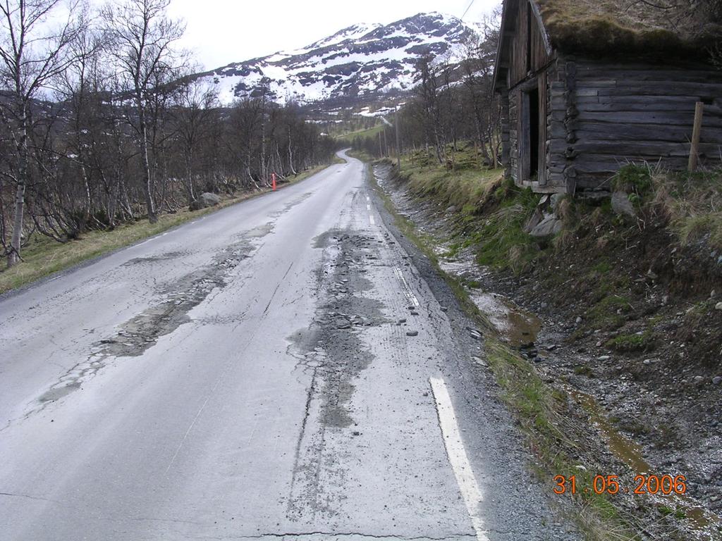 Eksisterende drensnivå