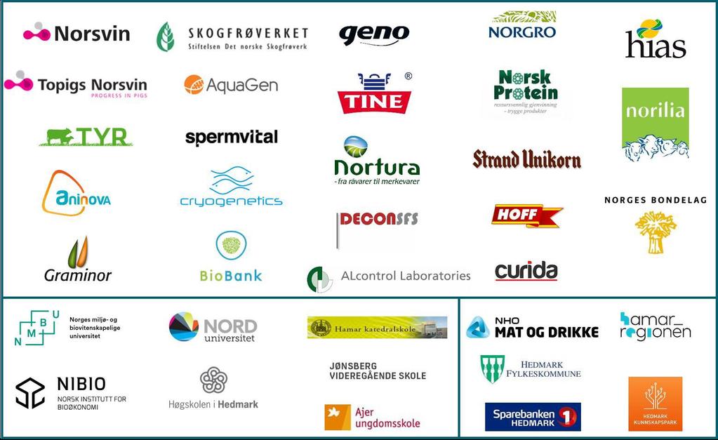 30 partnere Nasjonal klynge med internasjonal