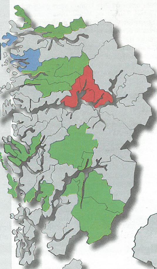 Region Vestlandet kommunar frå 2020 Vestlandet Kommunar: 44 (59 i dag) Innbyggjarar: 630 229 Største kommunane innbyggjarar: 1. Bergen -- 278000 2. «nye» Øygarden 37200 3. «nye» Nordhordaland 28900 4.
