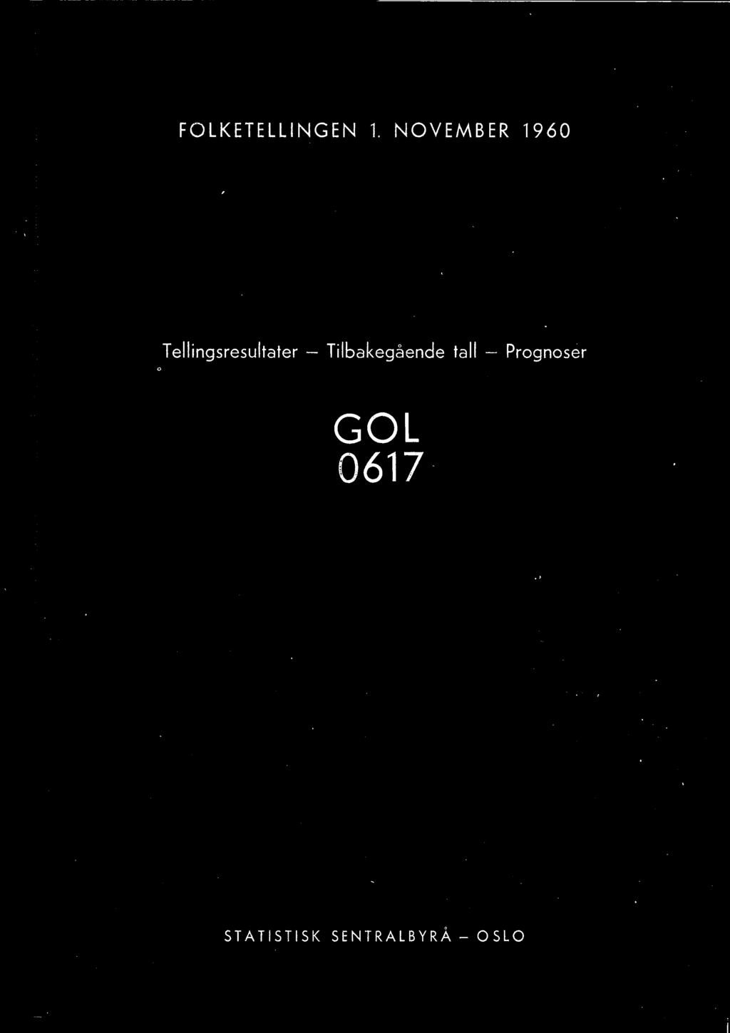 Prognoser GOL 067