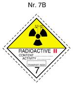 Retningslinje Godkjent av: Vestgren, Håvard Side: 203 av 219 Oksiderende stoffer Organiske stoffer Giftige stoffer Infeksjonsfremmende stoffer Radioaktivt materiale Radioaktivt materiale Radioaktivt