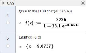 0,76 Ekspoetilfuksjoe e er positiv for lle verdier v. Av fuksjosuttrykket for f ( ) ser vi dermed t f( ) 0 for lle verdier v. Grfe til f vokser derfor for lle verdier v.