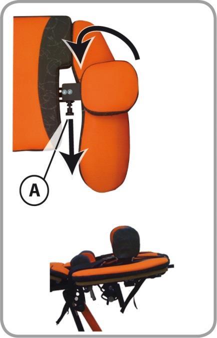 Laterale sidestøtter (valgfritt tilbehør) De laterale sidestøttene er et tilbehør som posisjonerer brukerens overkropp.