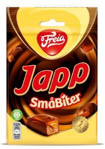 JAPP SMÅBITER 150G Nye Japp og Daim posen er inspirert av smaken du elsker.