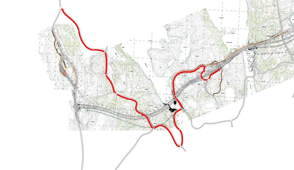 -16 Bildøykrysset Skjærgårdsveien Fv258 Blommen Figur 4.2: Rute langs omkjøringsvei mot Bergen fra Kolltveit anbefalt rute Kolltveitveien Bildøykrysset Skjærgårdsveien Figur 4.