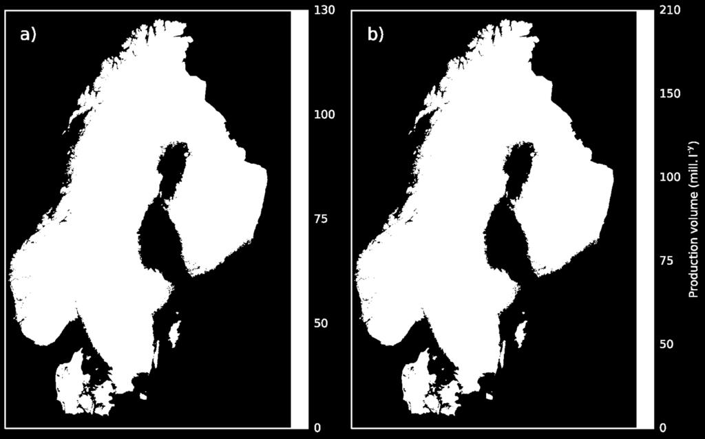 Regionale resultater produksjon av biodrivstoff foreløpige resultater Det er mest