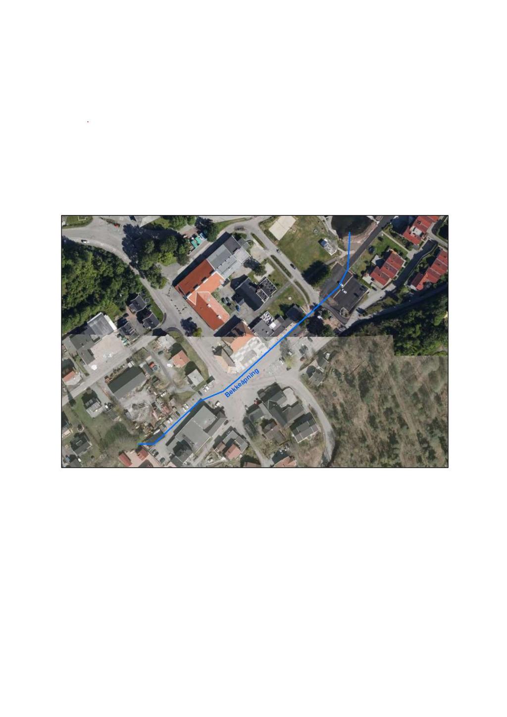 4 1 INNLEDNIN G I forbindelse med områdereguleringsplan for Slemmestad sentrum i Røyken kommune ønsker kommunen å regulere inn åpn ing av nedre del av Bøbekken gjennom sentrumsområdet.