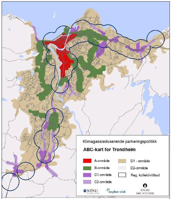 Arealbruk som virkemiddel i transportpolitikken 60 % av nye arbeidsplassintensive arbeidsplasser