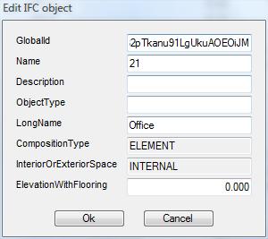 Figur 2: IFC objekt før og etter kopiering Om man ønsker å beholde nummeret som ligger i Name feltet i IFC-feltet kan dette automatisk flyttes over til et annet felt i drofus ved kopiering.