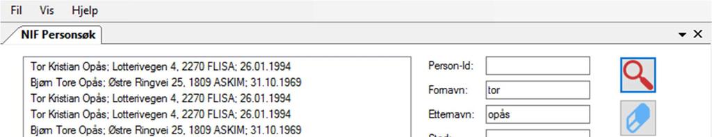 2:3 Importere data for skyttere For å legge inn nye skyttere kan man velge