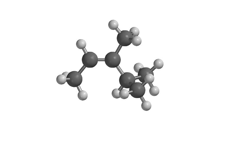 Molekylmodeller produsert i Spartan (fargekode i Figur 9)