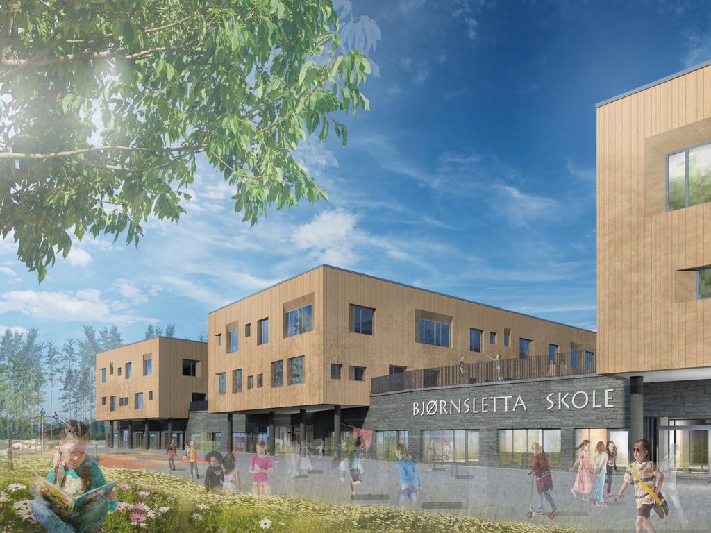 BJØRNSLETTA SKOLE / OSLO Oslos første skole bygget som