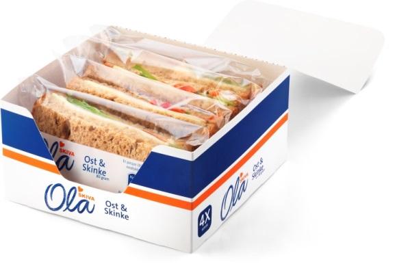 Sandwich, Ost Cheese Sandwich Inneholder / Contains
