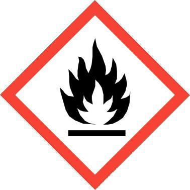 2 Merkelementer 1272/2008 (CLP) GHS08 GHS09 GHS07 GHS02 Signalord Fare Fareutsagn H222 Ekstremt brannfarlig aerosol. H304 Kan være dødelig ved svelging om det kommer ned i luftveiene.