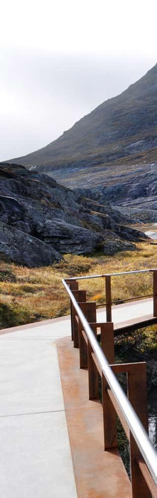 Trollstigen et reiselivsikon Reiulf Ramstad Arkitekter AS Tekst: Reiulf Ramstad Arkitekter AS Foto: diephotodesigner.