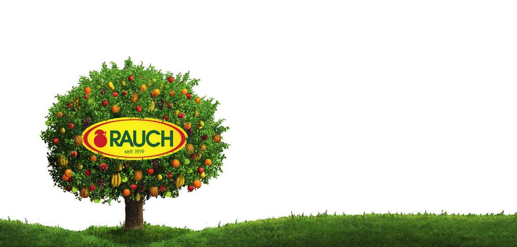 RAUCH IS-TE Rauch er en kvalitetsleverandør som har levert juice og is-te til Europa i nesten hundre år, og som vet at markedet krever suveren kvalitet.