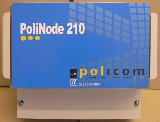 MONTASJEVEILEDNING PoliNode 210 Lavspent datakonsentrator Dette dokumentet tilhører Policom AS, og må