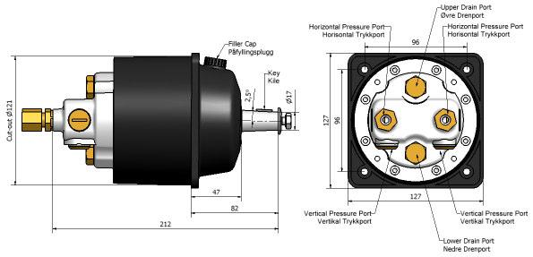 Rattpumpe 26 / 35 / 44 ccm #