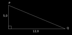 Den minste halvsirkelen har radius 2, og den største har radius 6,0.