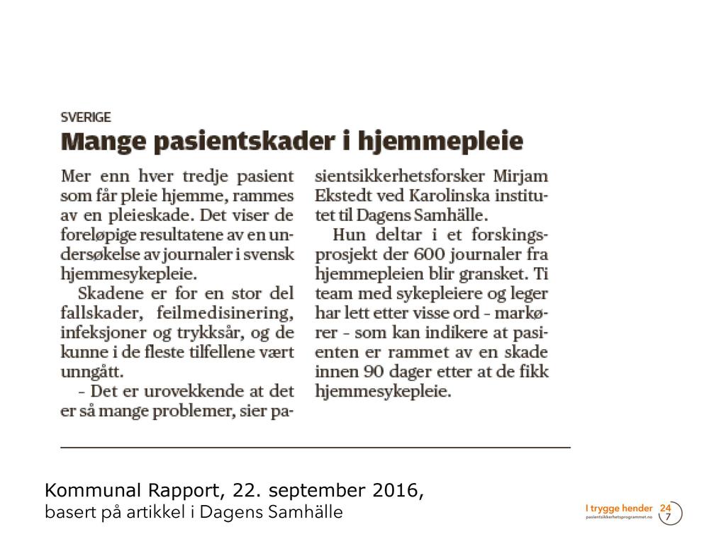 Kommunal Rapport,