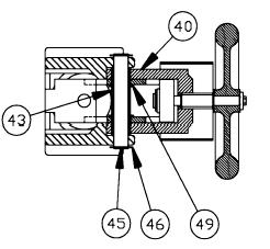 Figur 9. Aktuatorstørrelse 3 Air to Close, ATC (Modell 87) Figur 10. Aktuatorstørrelse 3 Air to Open, ATO (Modell 88) Figur 11.