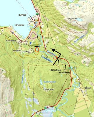 3.2 Burfjordelva Burfjordelva ble undersøkt 29 september og 9 oktober av to dykkere (R.Muladal og G.Wiersbinsky) begge rundene.