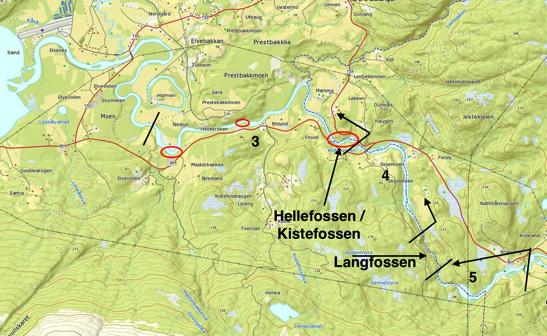 overvåke, samt gjennomføre uttak i Salangselva.