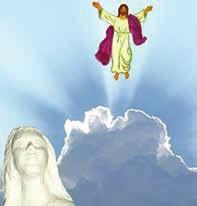 Som de nå stirret mot himmelen mens han dro bort, sto med ett to menn i hvite klær foran dem og sa: «Galileere, hvorfor står dere og ser mot himmelen?