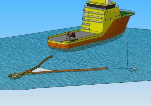 Denne modellen er vanlig å observere på våre ytre-kystvaktskip, samt i ulike depot langs kysten. Lensen har en seksjonslengde på 100 meter.