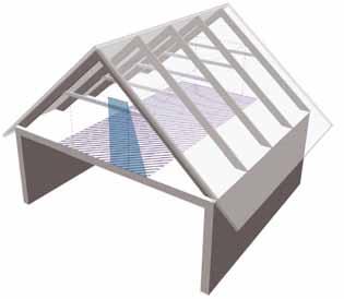 På loft med knevegg eller hanebjelke som ikke inngår i takkonstruksjonens statiske system, regnes målbart areal for den delen av loftet som har høyde over gulv 1,9 m eller mer i minst 0,6 m bredde og