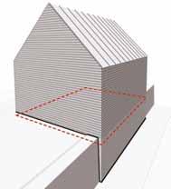 Gesims- og mønehøyde måles vanligvis i forhold til planert terrengs gjennomsnittsnivå rundt bygningen.