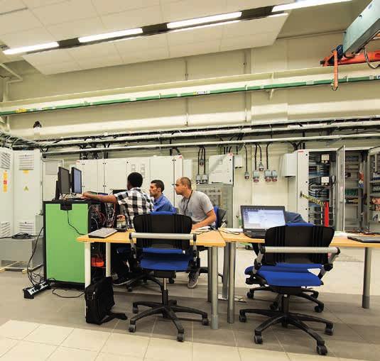 Produkttesting og verifisering Ny teknologi testes ofte i laboratorier før de kommersialiseres.