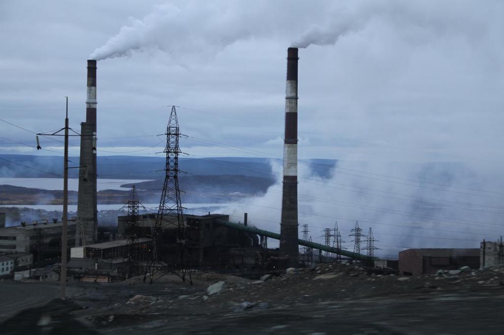 Smelteverket i Nikel Svovel Nikkel
