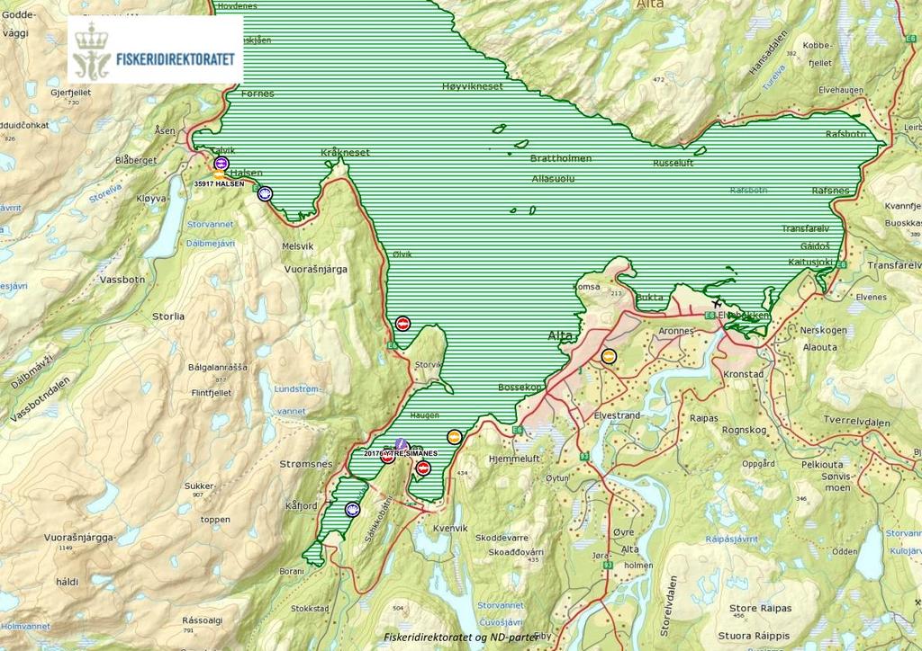 1 Innledning Foreliggende undersøkelser er gjennomført av Akvaplan-niva AS på oppdrag fra Grieg Seafood Finnmark i forbindelse med bedriftens slakterivirksomhet på lokaliteten Simanes i Kåfjord, Alta