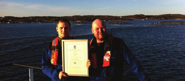 Lerøy Seafood Group var også det første selskapet i verden som fikk godkjent hele distribusjonskjeden for laks i henhold til ASCstandarden. ASC står for Aquaculture Stewardship Council.