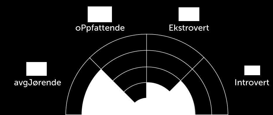 Verktøykassa De 4 mentale funksjonene Livstil Energi De to øverste aksene i «solargrammet» sier noe om hvordan vi liker å ha det rundt oss hvor vi liker å være og hvordan vi liker å innrette livet