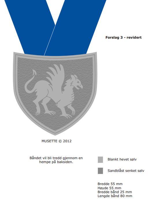 9. Riddermedalje ( 9 kan ikke endres) Bånd: kongeblått silkebånd. 10. Taushetsplikt Vokterne Av Griffens Orden har taushetsplikt om alt som omtales på Vokterrådets og Ordensrådets møter. 11.