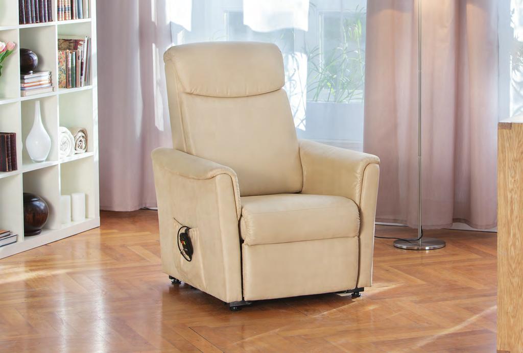 MODENA Elegant, stilren og moderne To hjul gjør stolen enkel å flytte på.