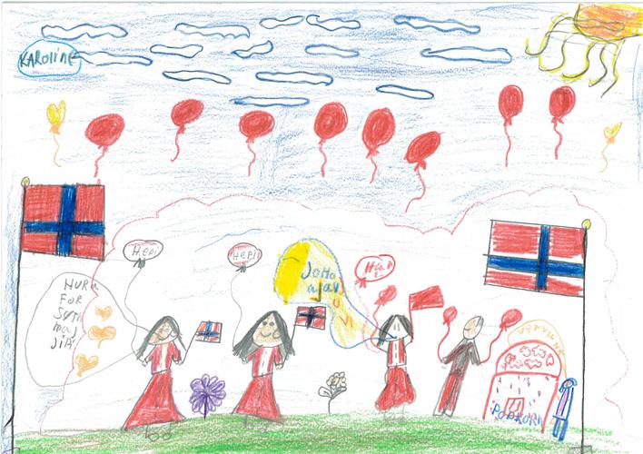 Tale for dagen ved Fau-leder Sigrid Bardsley. Sang ved 3.klasse, Kringlebotn skole. Åpen kafé med salg av Is, brus, kaffe, kaker, popcorn og pølser. Program slutt!