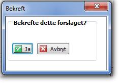 Merk! Klokkeslett angis i Kjøringstid uten mellomrom. Eksempel: Angi 17 og rapporten starter kl. 17:00. Angi 1710 og rapporten starter kl. 17:10 Når rapporten er ferdig vi du få en ny rad i seksjonen.