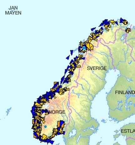 4 En nasjonal næring med regional spesialisering Vi finner maritimt næringsliv langs hele kysten av Norge, fra Kirkenes i nord til Kristiansand i sør.