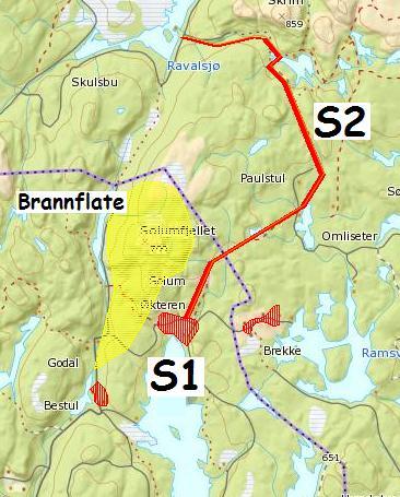 Oppdrag og utførelse Avsnitt xx, Sektor 1 Status Mannskap: Sektorleder: Oppdrag: Utførelse: Teig A: Teig B: Teig C: Avsnitt xx, Sektor 2 Status Brannen går mot Buskerud grense.