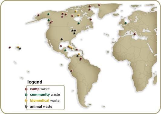 EWS Global Customer Base Eco Waste Solutions has a strong