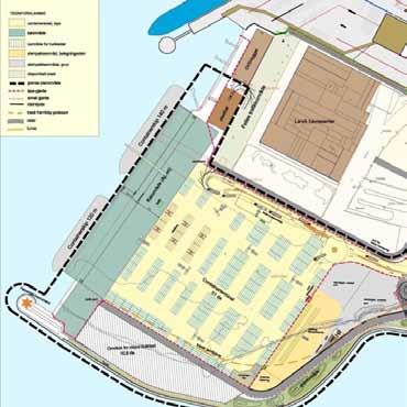700 m² terminalbygg) Utviklingsplan for Revet: Utviklingsplanen ble vedtatt i 2010 og viser både optimal arealutnyttelse for bruk av dagens havneområder på Revet, og økt potensial og fleksibilitet