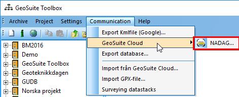 Vi anbefaler alltid nyeste versjon av Novapoint GeoSuite Toolbox!