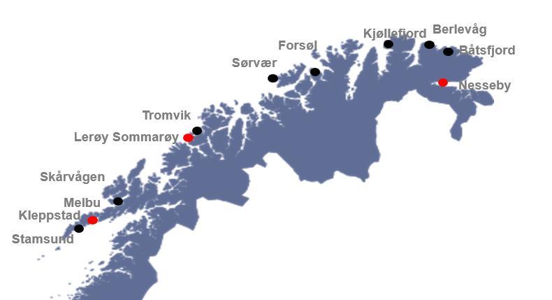 Sterk verdikjede skaper arbeidsplasser Lerøy ansatte innen Fiskeri & Havbruk i Nord Norge: Lerøy Aurora AS: 375 ansatte