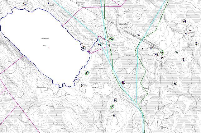 Etter ferdig utført tiltak er det oppgitt at hytta totalt får eit bebygd areal (BYA) på ca. 65 m² og bruksareal (BRA) på ca. 58,5 m². Dette er innafor føresegner i kommuneplanen.