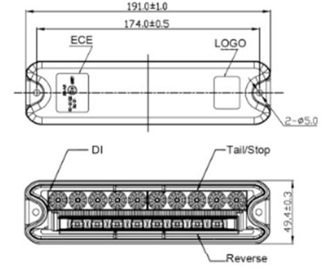 Non Handed Fixing Bolts SS/48401 Stop/Tail/Di/Reverse Left Hand Fixing Bolts SS/48402 Stop/Tail/Di/Reverse